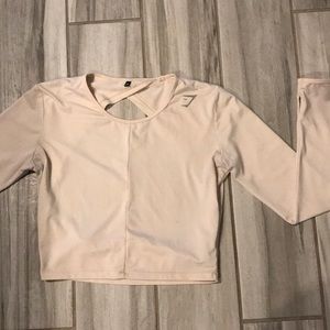 Gymshark x Nikki Blackketter Long Sleeve Crop Top